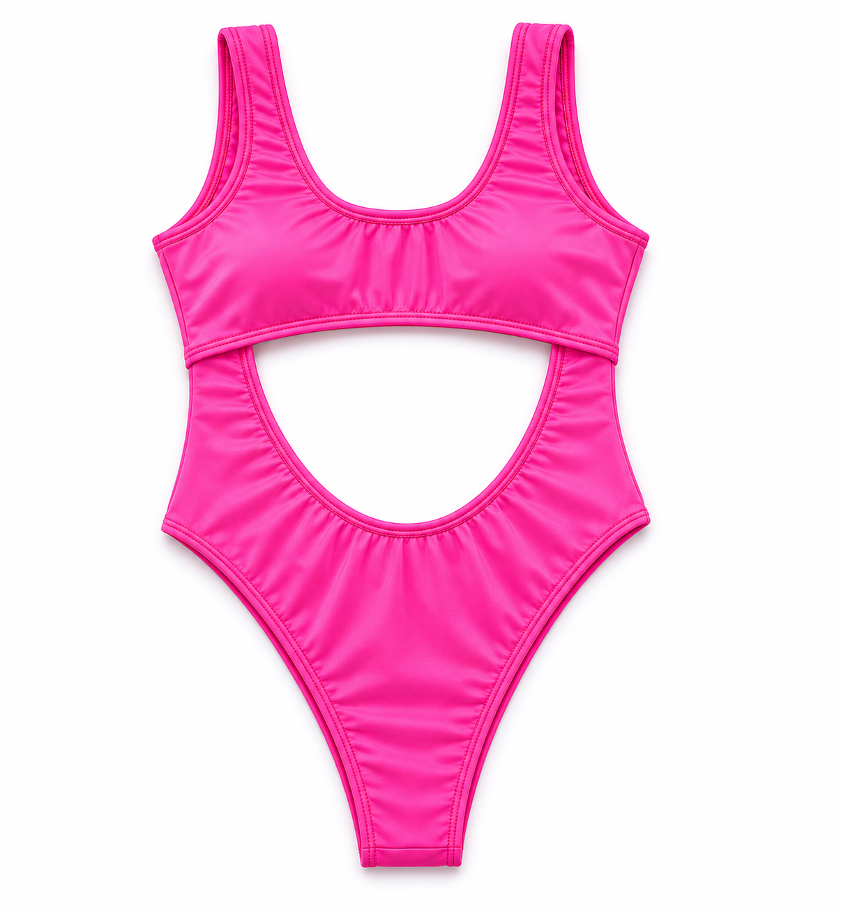 Ngoni Miami Carnival Jouvert Hot Pink Monokini Package